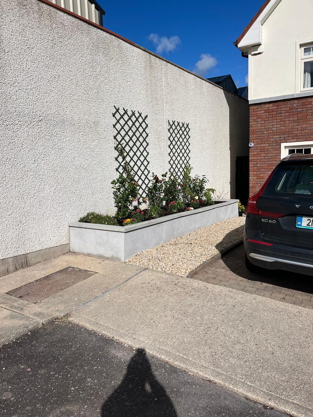 Rendered Raised Planter Bed