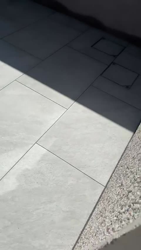 Patio Drainage Detail