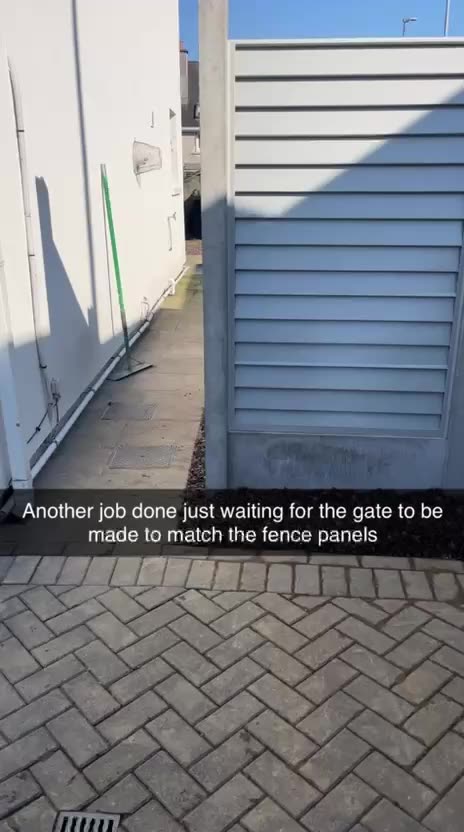 Fencing & Paving